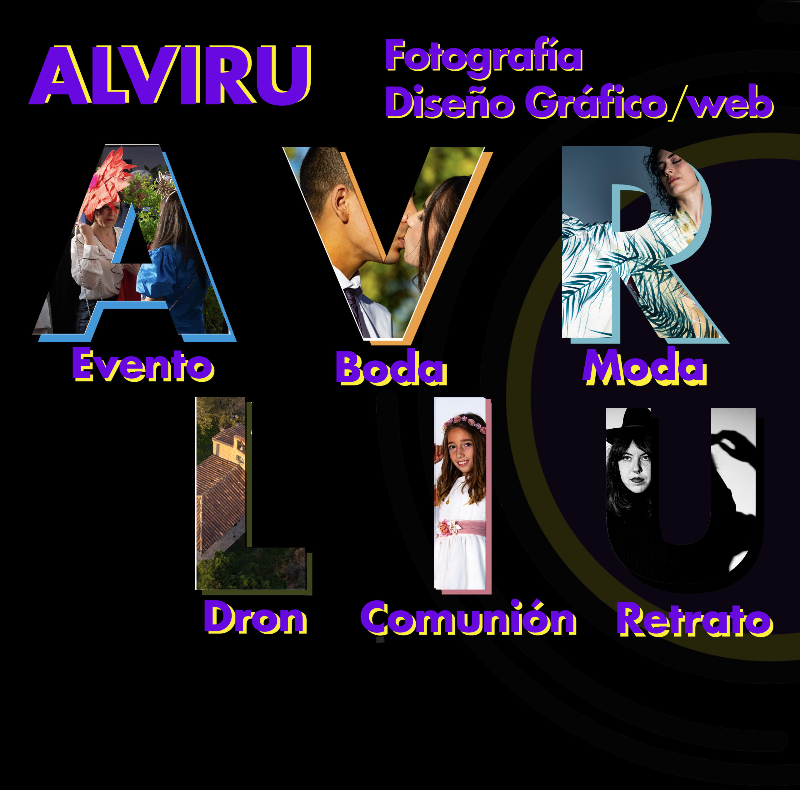 Alviru fotografia diseño grafico web dron