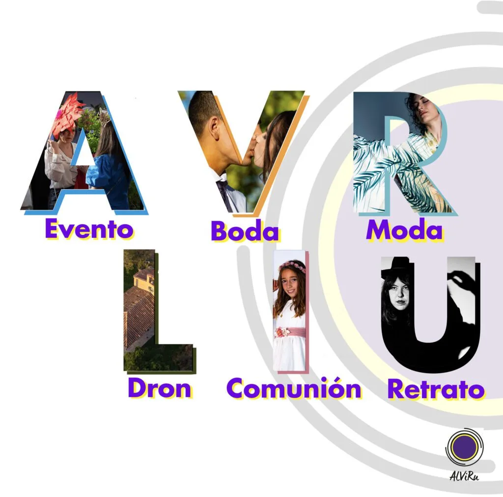 Alviru, fotógrafo profesional en Guadalajara - logotipo cuadrado