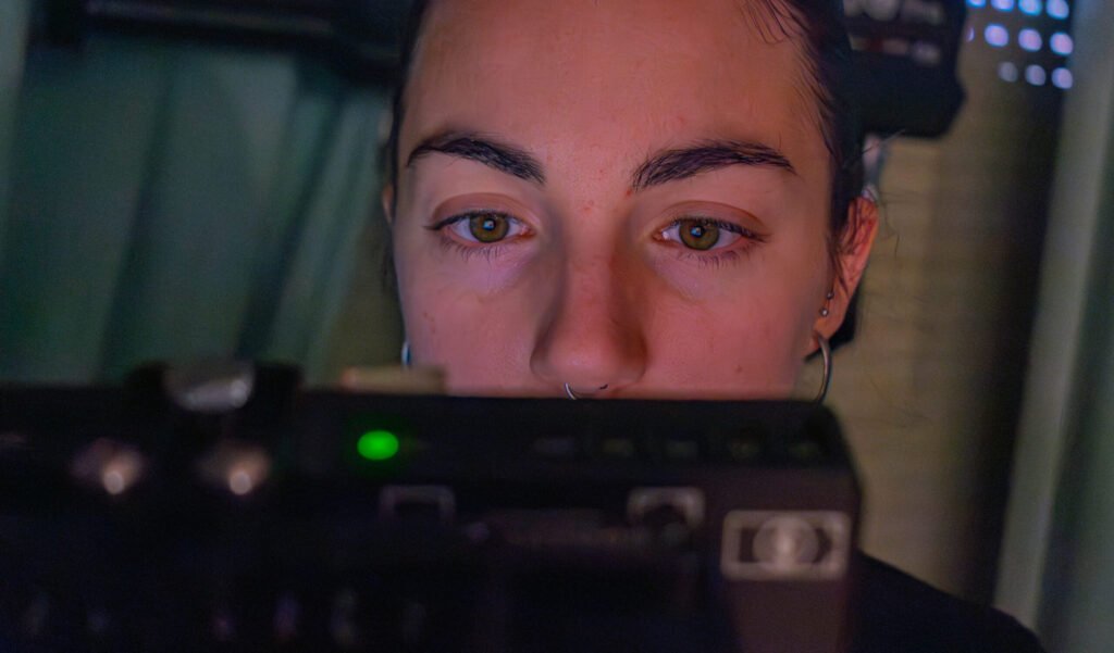 Rodaje del cortometraje Una cena más