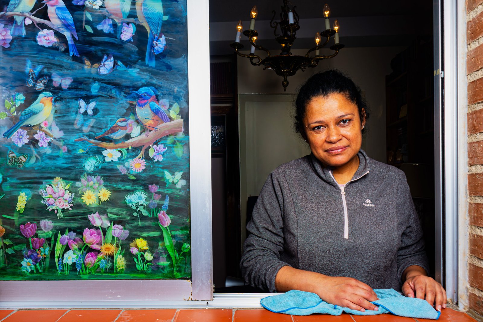 Retrato de Angélica Soledad Orbegozo Flores - Empleada del hogar
