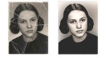 Restauración de fotografía antigua