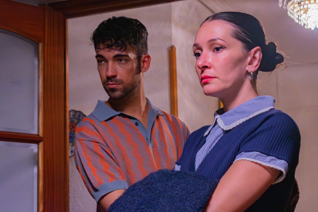 Rodaje del cortometraje Una cena más