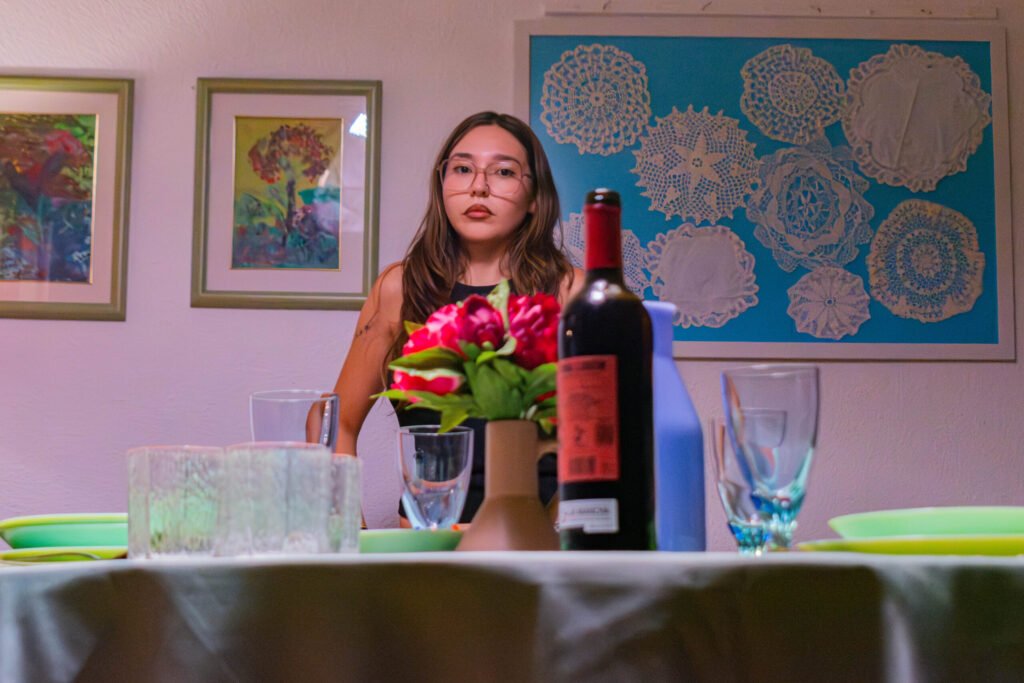 Rodaje del cortometraje Una cena más