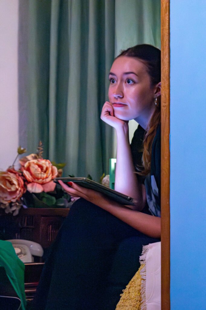 Rodaje del cortometraje Una cena más
