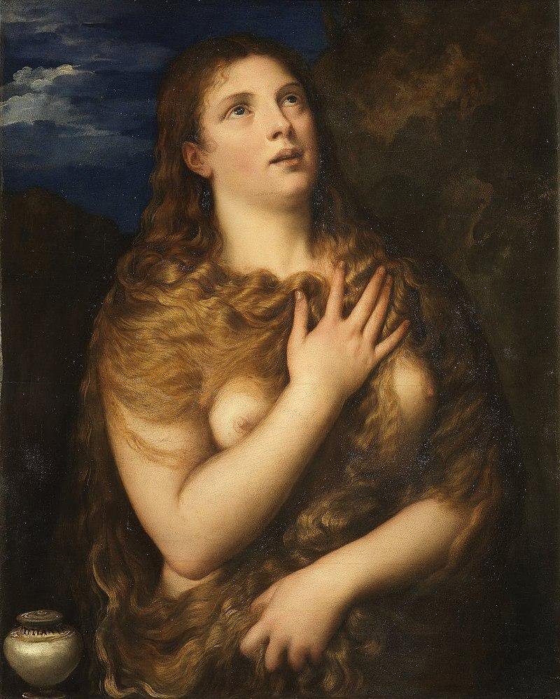 Magdalena penitente - Tiziano (1533)