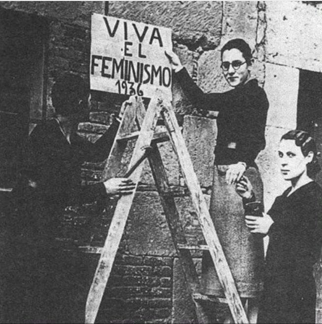 María Tello, Pilar Alonso y Goya Telo (1936)